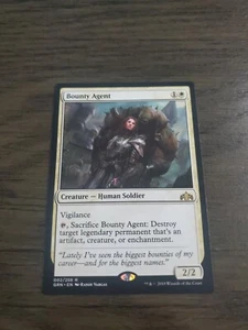Bounty Agent (Guilds of Ravnica (2018)) MTG (NM) Magic ACTUAL SCAN ALWAYS - Picture 1 of 2