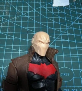 1:12 Red Hood Robin Head Sculpt Carved Model For 6" Male Action Figure Body Doll - Picture 1 of 6