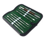 New 11pc Pick & Spatula Carver Set Wax Clay Carving Stainless Steel Dental Picks
