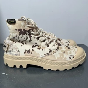 Palladium Boots Unisex Pampa Hi OG Camo Shoes Mens Womens Size US 7 Lace Up Y2K - Picture 1 of 9