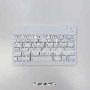 Japanese Language Ultra-Thin Bluetooth Keyboard Rechargeable Silent Multi-Device - Picture 1 of 13