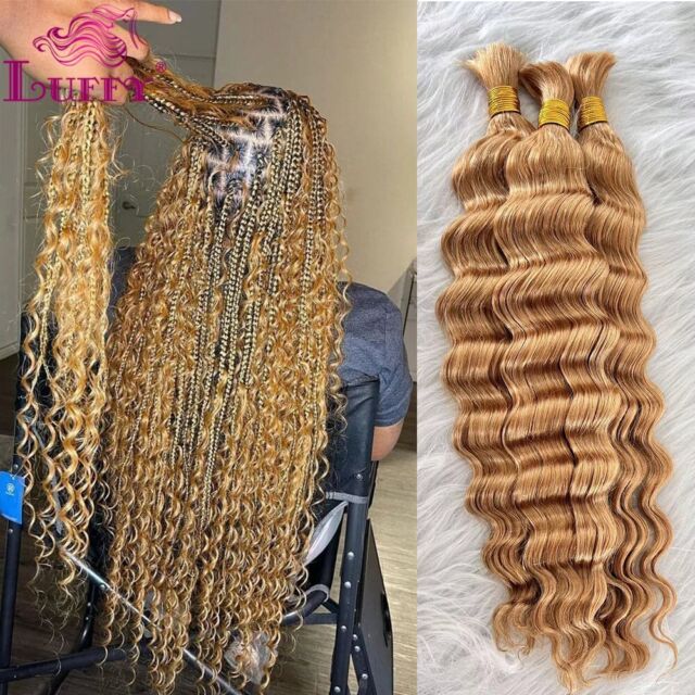 Goddess Boho Braids With Human Hair Curly Full Ends Synthetic