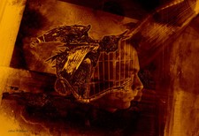 "I Have Come Undone" JUDGEHYDROGEN apocalypse giger dali inspired 11x17 poster 