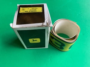 OEM John Deere R61201 NOS LABEL Decal Sticker NEW New Part - Picture 1 of 2