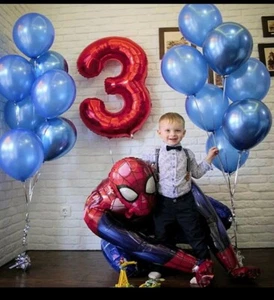 ■■1 PALLONCINO 3D SPIDERMAN IRONMAN BATMAN FESTA PARTY COMPLEANNO SPEDIZ ITALIA - Foto 1 di 24