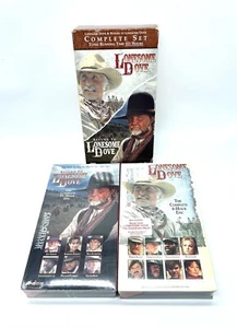 Lonesome Dove & Return To Lonesome Dove VHS Box Set Sealed Rare - Picture 1 of 6