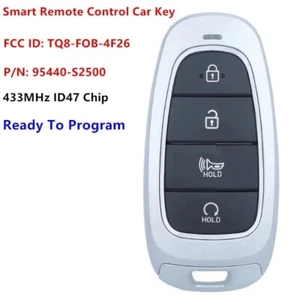 Llave remota Smart Prox para Hyundai Santa Fe 2021 2022 llavero 95440-S2500 4 botones - Imagen 1 de 3