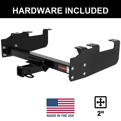 Engate CURT Classe 3 para 1988-1997 Ford F-Super Duty, para-choque de degrau 10", receptor de 2" - Imagem 1 de 4