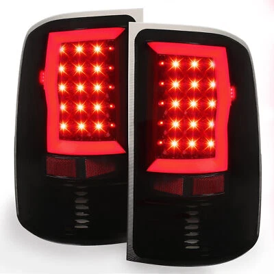 For 2007-2014 2013 GMC Sierra 1500 2500HD 3500HD LED Tail Lights Lamps Smoked - Image 1 of 4