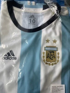 Argentina Adizero Adidas Player version Jersey Size 10 - Picture 1 of 3