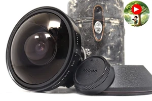 [OPT MINT w/ Case] Nikon Ai-s Fisheye Nikkor 8mm f/2.8 MF Wide Lens From JAPAN - Picture 1 of 24