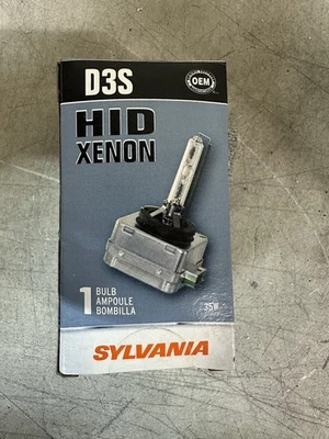 NEW Sylvania HID Xenon 1 Bulb D3S PN: D3S.BX - Image 1 of 4