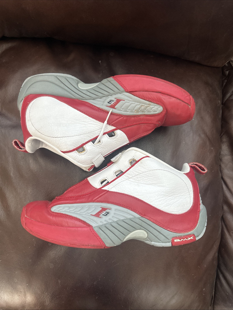 Reebok Answer 4 OG 2021 White Red for Sale | Authenticity Reebok Answer 4 OG 2021 White Red for Sale | Authenticity