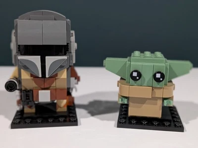 LEGO Brickheadz Star Wars the Mandalorian & the Child 75317 - Image 1 of 4