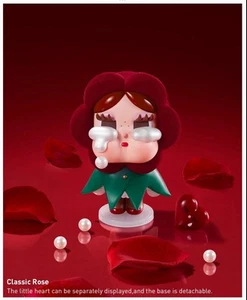 100 % authentische "CLASSIC ROSE" CRYBABY CRYING FOR LOVE Serie PopMart Figur - Bild 1 von 20