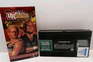 WCW Uncensored 2000 VHS with Cover Rare See Pics Vintage Pay Per View WWE AEW - Imagen 1 de 9