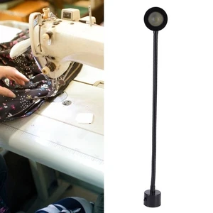 7W LED Sewing Machine Magnetic Work Light Flexible Gooseneck For Indus 6398 AM - Picture 1 of 24