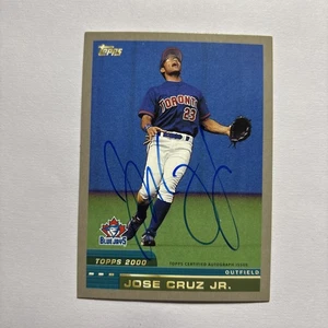2016 Jose Cruz Jr. Topps Archives 65th Anniversary Auto #A65-JCR - Picture 1 of 2