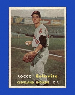1957 Topps Set-Break #212 Rocky Colavito NR-MINT *GMCARDS* - Image 1 of 2