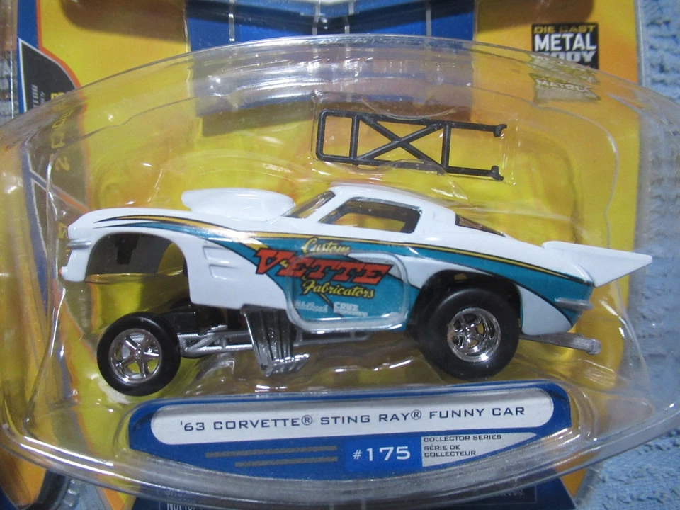 JADA BIGTIME MUSCLE 1963 CHEVY CORVETTE COCHE DIVERTIDO 2008 ONDA 17 COCHE NUEVO 1:64 Foto 1 de 1