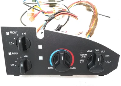 Ford Van Econoline E150 E250 E350 2008 interruptor de control de calefacción ventilador trasero 2010 W19 Foto 1 de 4