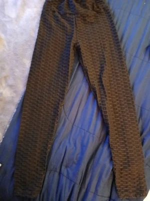 Juniors Black Leggings Size Medium - Image 1 of 4