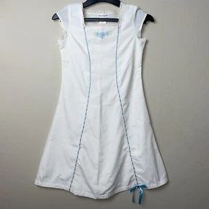 American Girl Dress Like Your Doll Caroline Nightgown Blue Ribbon Size Small 7/8 - Picture 1 of 12
