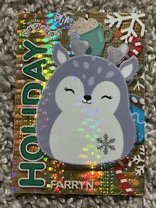 2024 Panini Squishmallow Trading Card's Farryn Holiday Pulsar Prizm #’ed 30/99 - Picture 1 of 3