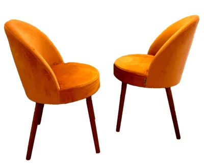 2er SET DutchBone Esszimmerstuhl BARBARA VELVET Samt Camel Stuhl Stühle B-Wa NEU - Bild 1 von 2