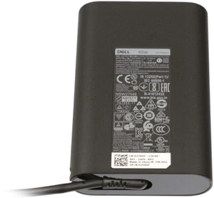 Dell M1WCF AC Adapter - 65 W - 120 V AC, 230 V AC Input - 5 V DC, 9 V DC, 15 V - Picture 1 of 2