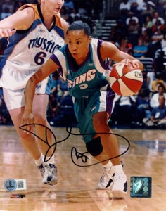 DAWN STALEY SIGNED 8x10 PHOTO SOUTH CAROLINA GAMECOCKS WNBA LEGEND BECKETT BAS - Bild 1 von 2