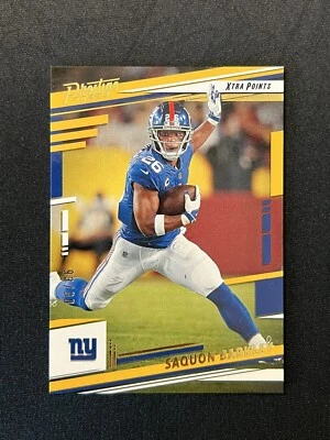 2022 Prestige #217 Saquon Barkley Yellow /99 - New York Giants * SP * - Image 1 of 4