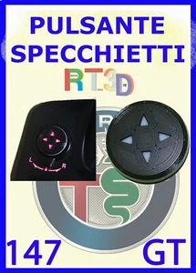 PULSANTE SPECCHIETTI ALFA 147 GT romeo per pulsantiera alzavetri - Foto 1 di 1