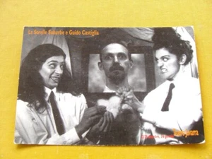 (FG.A77) FREECARDS - LE SORELLE SUBURBE E GUIDO CASTIGLIA, TEATRO JUVARRA TORINO - Imagen 1 de 2