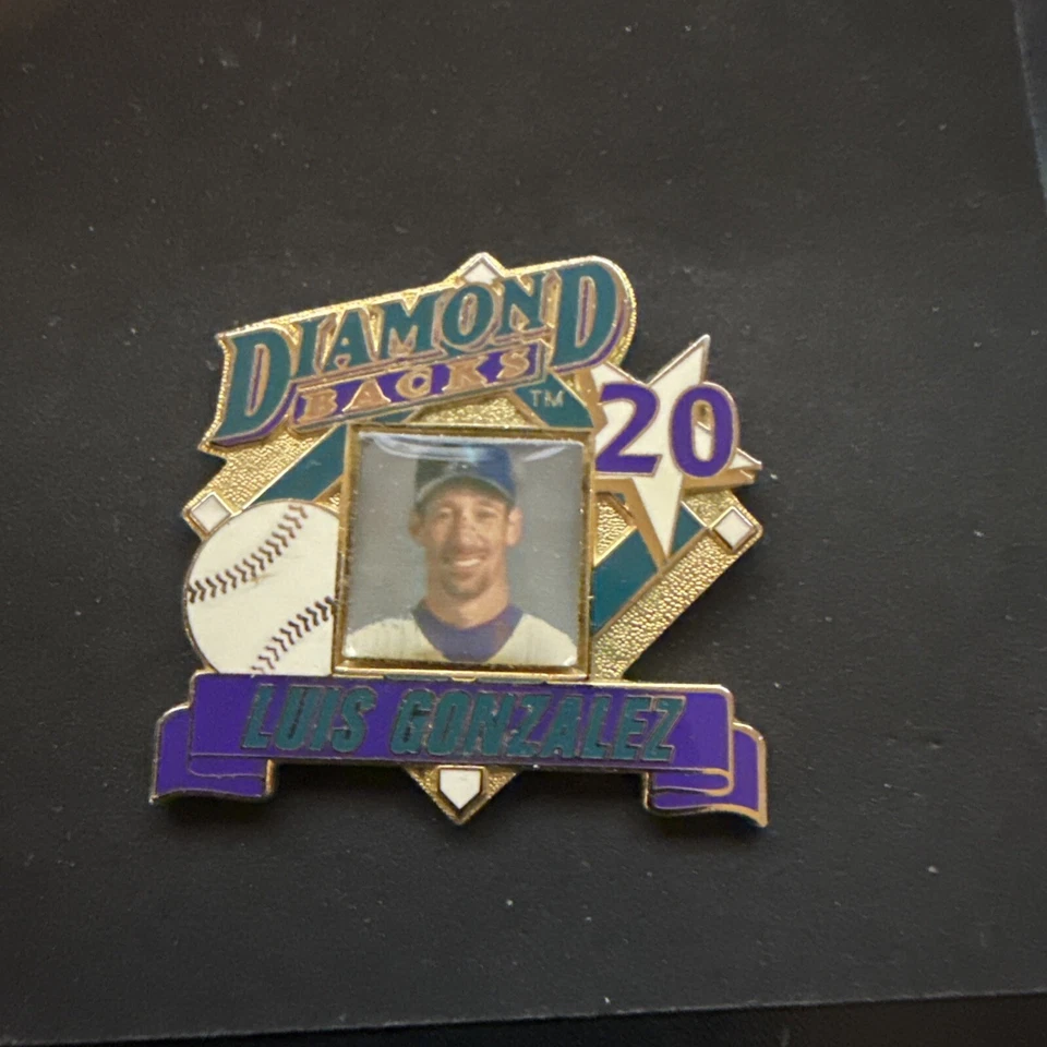 Luis Gonzalez Arizona Diamondbacks #20 Picture MLB Lapel Player Pin New MORE - Image 1 of 1