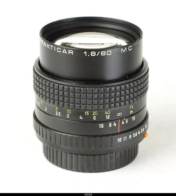Zeiss Jena Praxis Pancolar 1,8/80 mm MC #2619 Praxis BCM Foto 1 de 3
