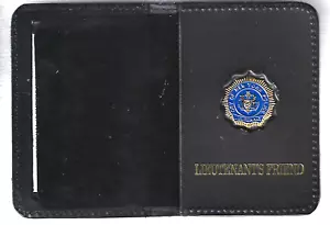 New York City Police Lieutenant's Friend Book Geldbörse mit Mini enthalten - Bild 1 von 2