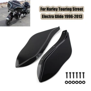 Fairing Side Wing Wind Air Deflectors Kit For Harley Touring Electra Glide 96-13 - Picture 1 of 9