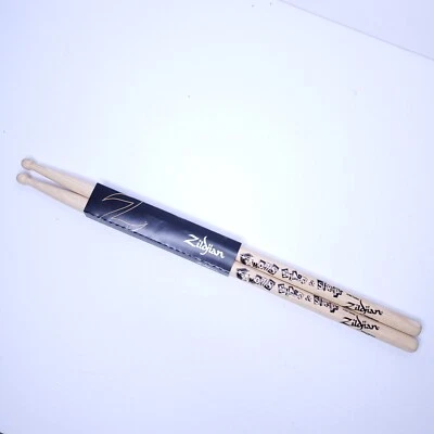 Baquetas Zildjian Travis Barker Famosas Estrellas y Correas Serie Artista Nuevas Foto 1 de 4