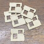 6 New Profit Genuine Leather Gaskets For Ampico B Player Piano Unit Valves