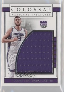 2016 National Treasures Colossal Materials /60 Georgios Papagiannis #8 Rookie RC