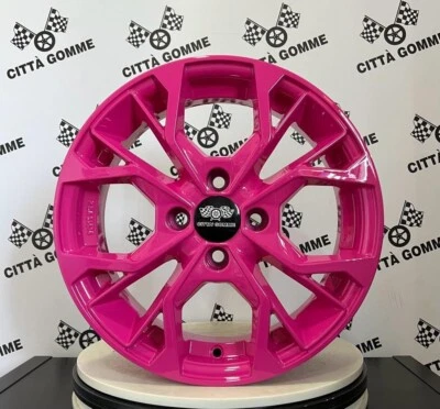 4 Alufelgen Kompatibel Smart Forfour II Fortwo III 451 453 Ab 15 " Barbie - Bild 1 von 3