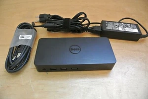Dell USB 3.0 Ultra HD/4K Triple Display Docking Station (D3100) DP 2xHDMI 5xUSB - Afbeelding 1 van 5
