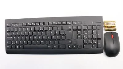 Lenovo ThinkStation P330 2nd P320 P330 P340 Wireless Keyboard Danish 01AH833 - Image 1 of 2