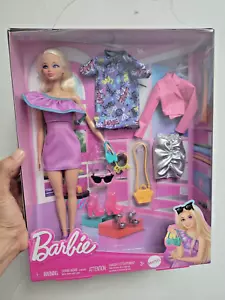2025 Barbie Odile Playline Doll Party and Fashion Playset HTF HYT61 w/ 3 Outfit - Picture 1 of 18