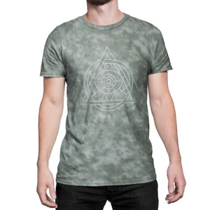 Men's T-Shirt with Unique Tie-Dye Graphic Design - Embrace Originality - Picture 1 of 7