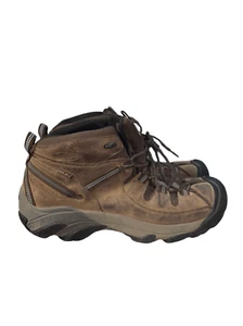 Keen Targhee II Mid Mens Shoes Brown Hiking Boots Size 13 Brown Waterproof Trail - Picture 1 of 7