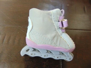 American Girl Doll Replacement Single Gray & Purple Roller Blade Skate (LEFT) - Picture 1 of 2