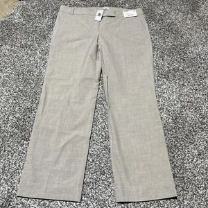 New York And Company City Stretch Luxe Ankle Slim Stretch Tan Pants Size 6 NWT - Picture 1 of 12