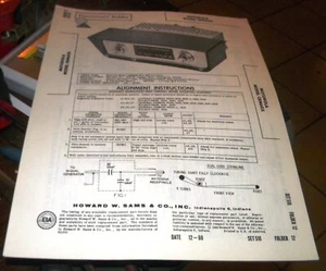 MOTOROLA AM AUTOMOBILE RECEIVER MODEL: CRM60X (SAMS PHOTOFACT 510-12) - Imagen 1 de 1